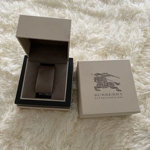 Burberry watch box
